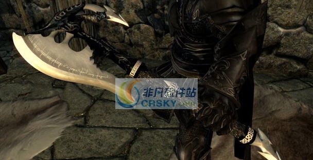 上古卷轴5恐惧长刃斧武器MOD v2.5