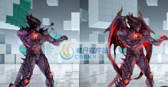 铁拳7三岛一八暗翼魔人皮肤MOD v2.4