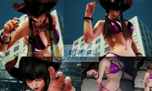 铁拳7伊莉莎比基尼性感黑色指甲MOD v2.6