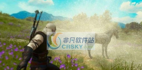 巫师3狂猎召唤独角兽坐骑粉尘MOD v2.4