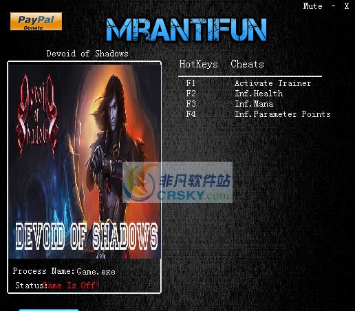 无影之影三项修改器 v3.4