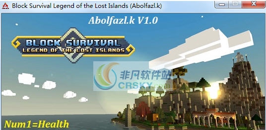 方块生存失落岛屿传说三项修改器 v3.8
