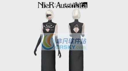 模拟人生4尼尔2B小姐姐长裙MOD v2.4