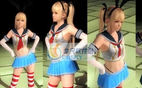 死或生5最后一战玛丽罗斯舰娘岛风服装MOD v2.5