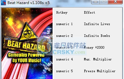 危险节奏五项修改器 v3.4
