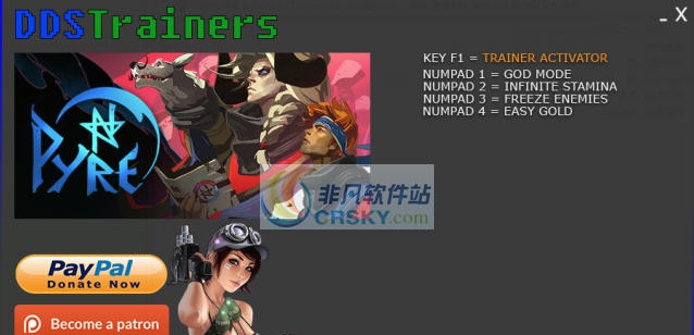 柴堆四项修改器 v3.6