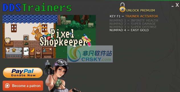 神奇像素店主无限钱修改器 v3.4