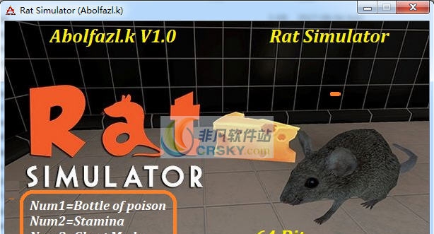 老鼠模拟器三项修改器 v3.6