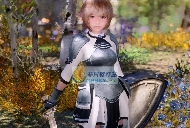 上古卷轴5天际重制版精灵小萝莉哈娜MOD v2.8