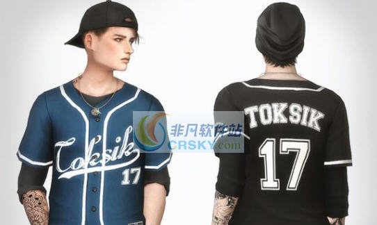 模拟人生4男士球队服装MOD v2.5