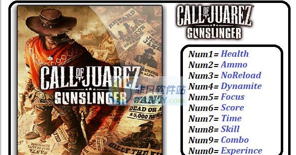 狂野西部枪手十项修改器 v3.4