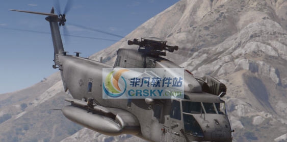 GTA5MH-53J低空铺路者III直升机MOD v2.5