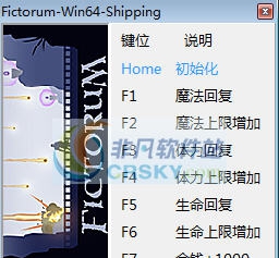 Fictorum八项修改器 v3.6