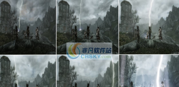 上古卷轴5暴雨下的雷电效果MOD v2.5