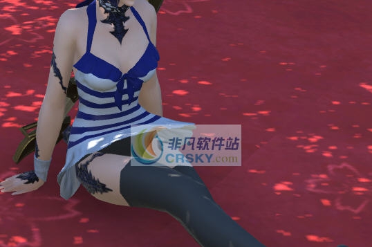 最终幻想14黑/灰/白丝丝袜MOD v2.7