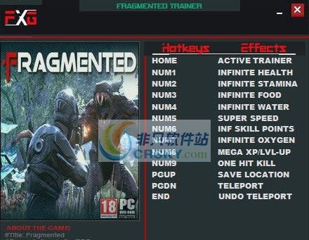 碎片十项修改器 v3.6