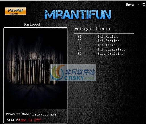阴暗森林64位五项修改器 v3.4