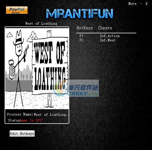 憎恶之西二项修改器 v3.6