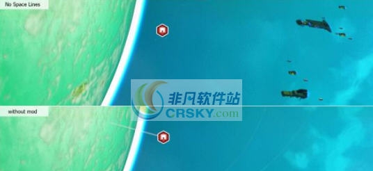 无人深空删除空间白线MOD v2.5