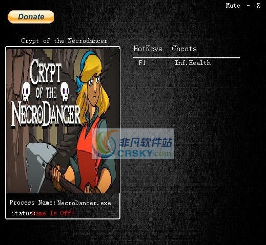 节奏地牢无限生命修改器 v2.62