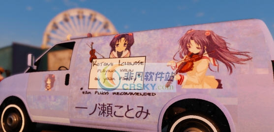 GTA5濑美琴货车痛车MOD v2.5