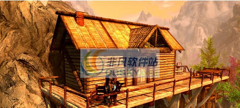 上古卷轴5天际重制版悬崖边的简易小屋MOD v2.4