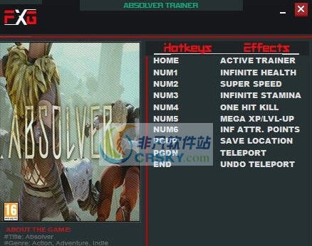 赦免者七项修改器 v3.6