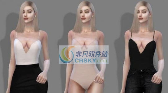 模拟人生4性感吊带连体紧身衣MOD v2.6