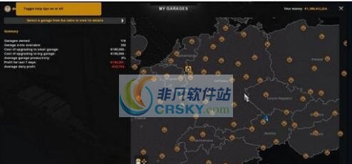 欧洲卡车模拟2全探索14亿金钱完美存档 v2.5