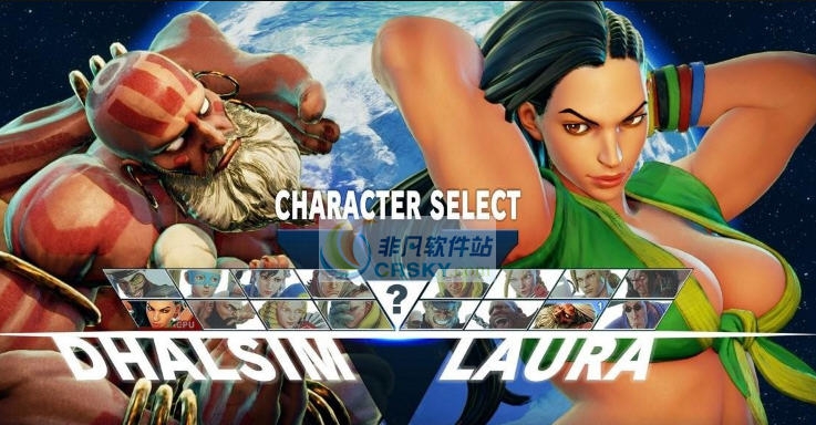 街头霸王5达尔西姆去除头巾MOD v2.5