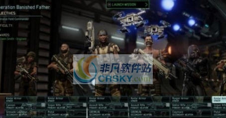 幽浮2出战阵容选择界面MOD v2.5