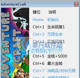 探险世界九项修改器 v3.6