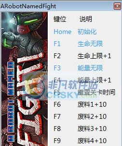 名为战斗的机器人十一项修改器 v2.5
