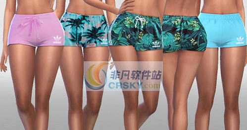 模拟人生4二十七条运动短裤MOD v2.5