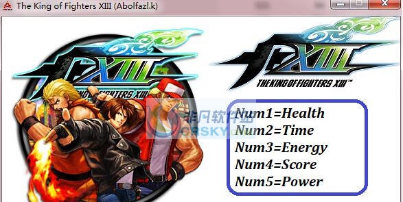 拳皇13五项修改器 v3.5