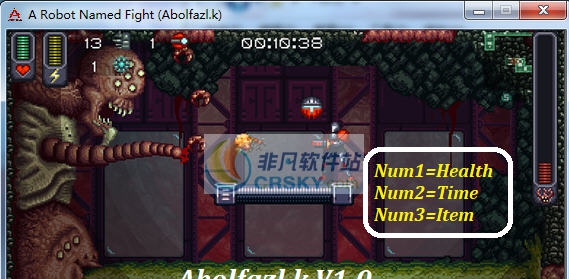 名为战斗的机器人三项修改器 v3.4