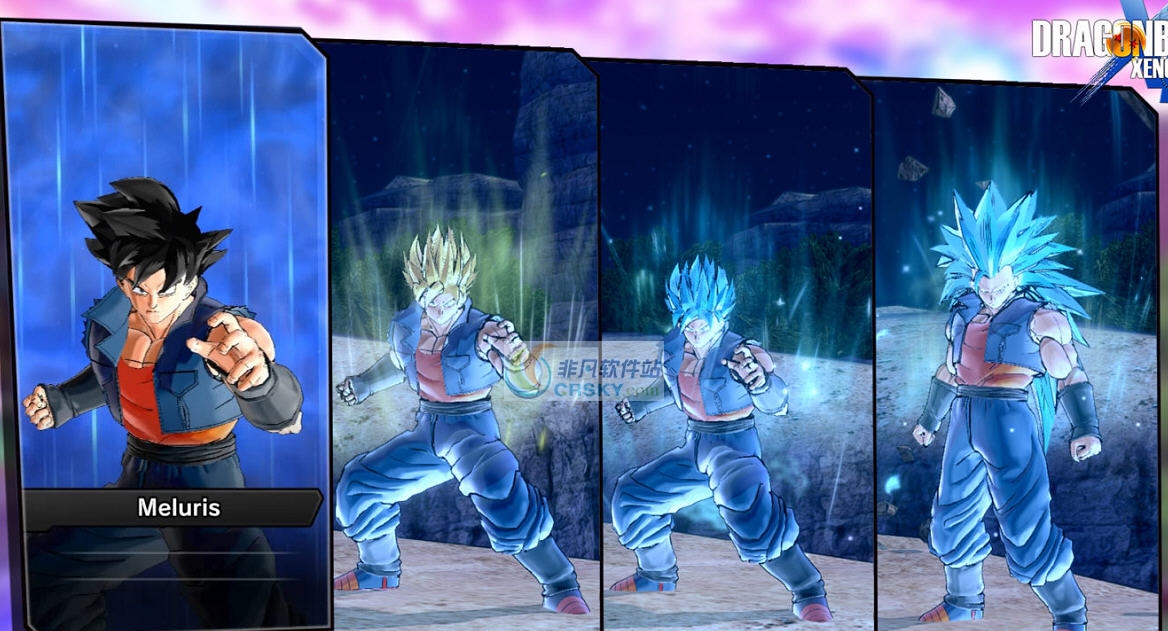 龙珠超宇宙2超蓝3超级赛亚人变身替换MOD v2.5