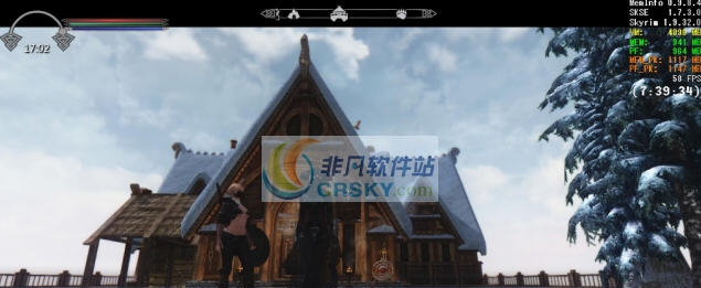 上古卷轴5银峰别院雪峰小屋MOD v2.5