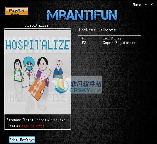 病院管理者无限金钱无限声望修改器 v3.4