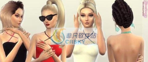 模拟人生4女式美人鱼连体泳衣MOD v2.5