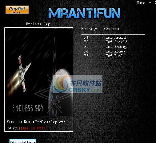 无尽天空五项修改器 v3.6