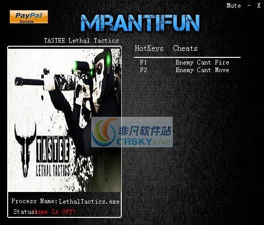 致命战术两项修改器 v3.5