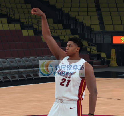 NBA2K18大白边怀特塞德身形MOD v2.6