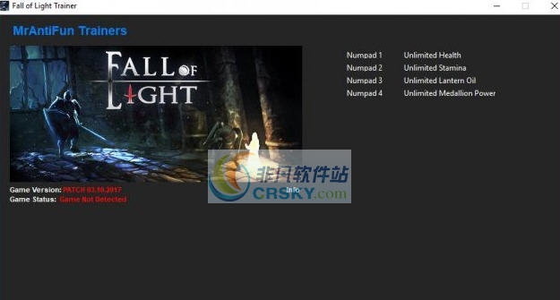 光明陨落四项修改器 v3.5
