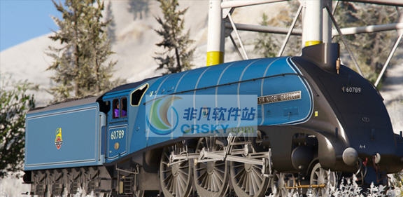 GTA5英国野鸭号高速蒸汽机车MOD v2.6