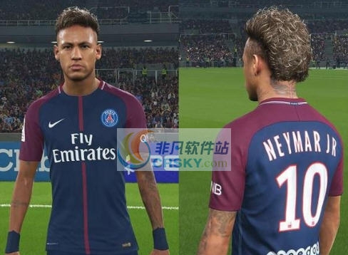 实况足球2018内马尔纹身补丁 v2.5