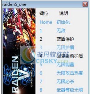 雷电5导演剪辑版十项修改器 v2.4