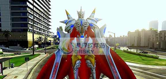 GTA5数码宝贝杰斯兽MOD v2.5