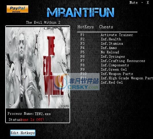 恶灵附身2十一项修改器 v3.5