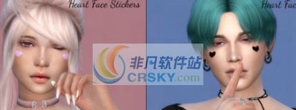 模拟人生4脸颊小桃心化妆MOD v2.5